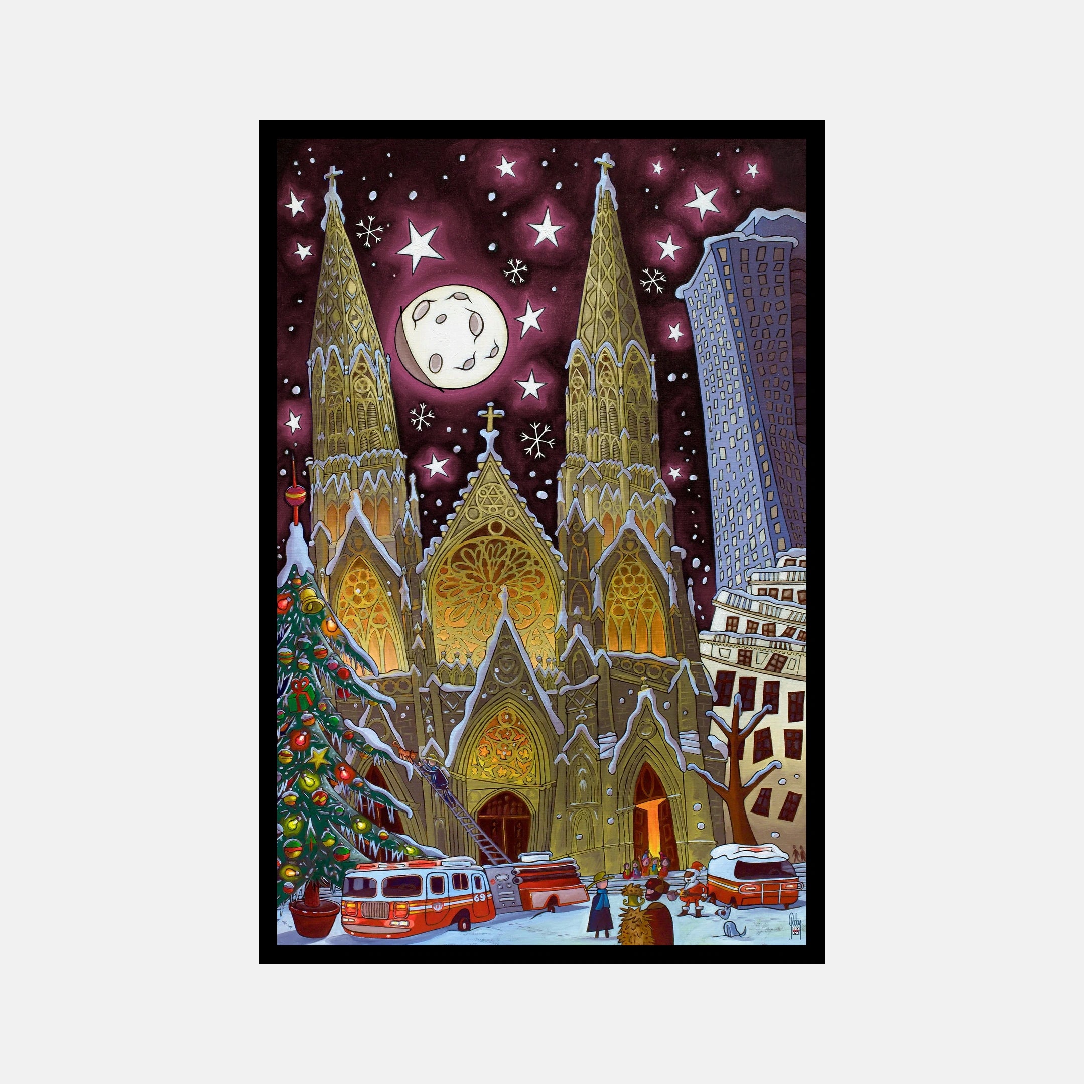 At the foot of the christmas tree - Prune