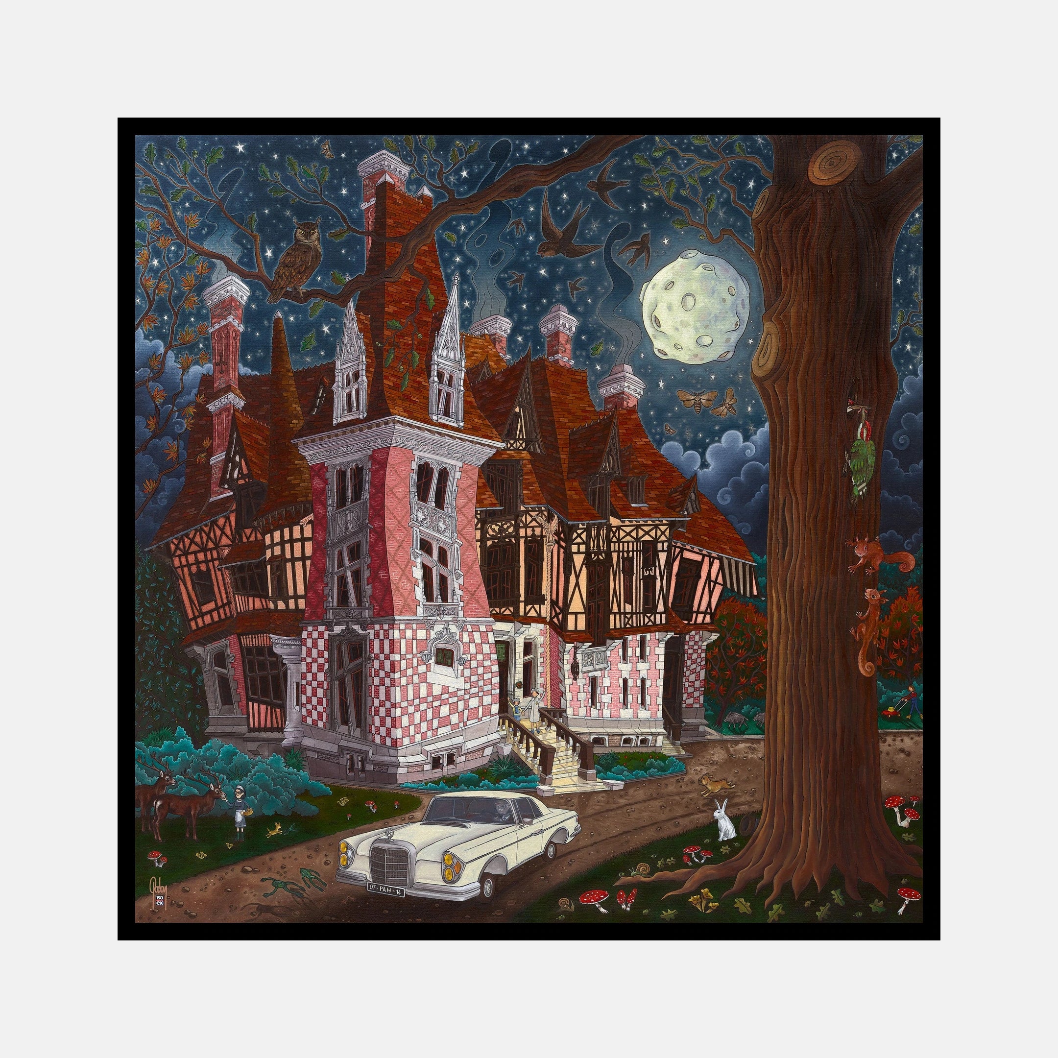 Le grand duc de la monteillerie - Original
