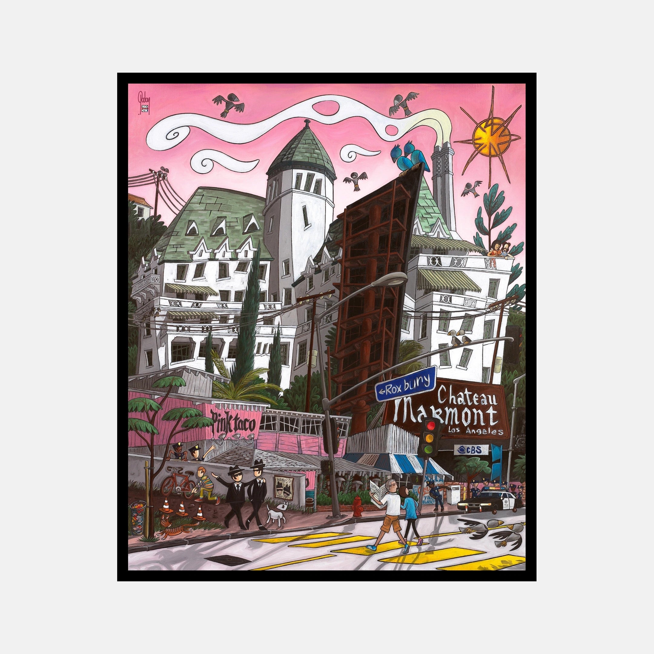 The chateau marmont blues - Pink