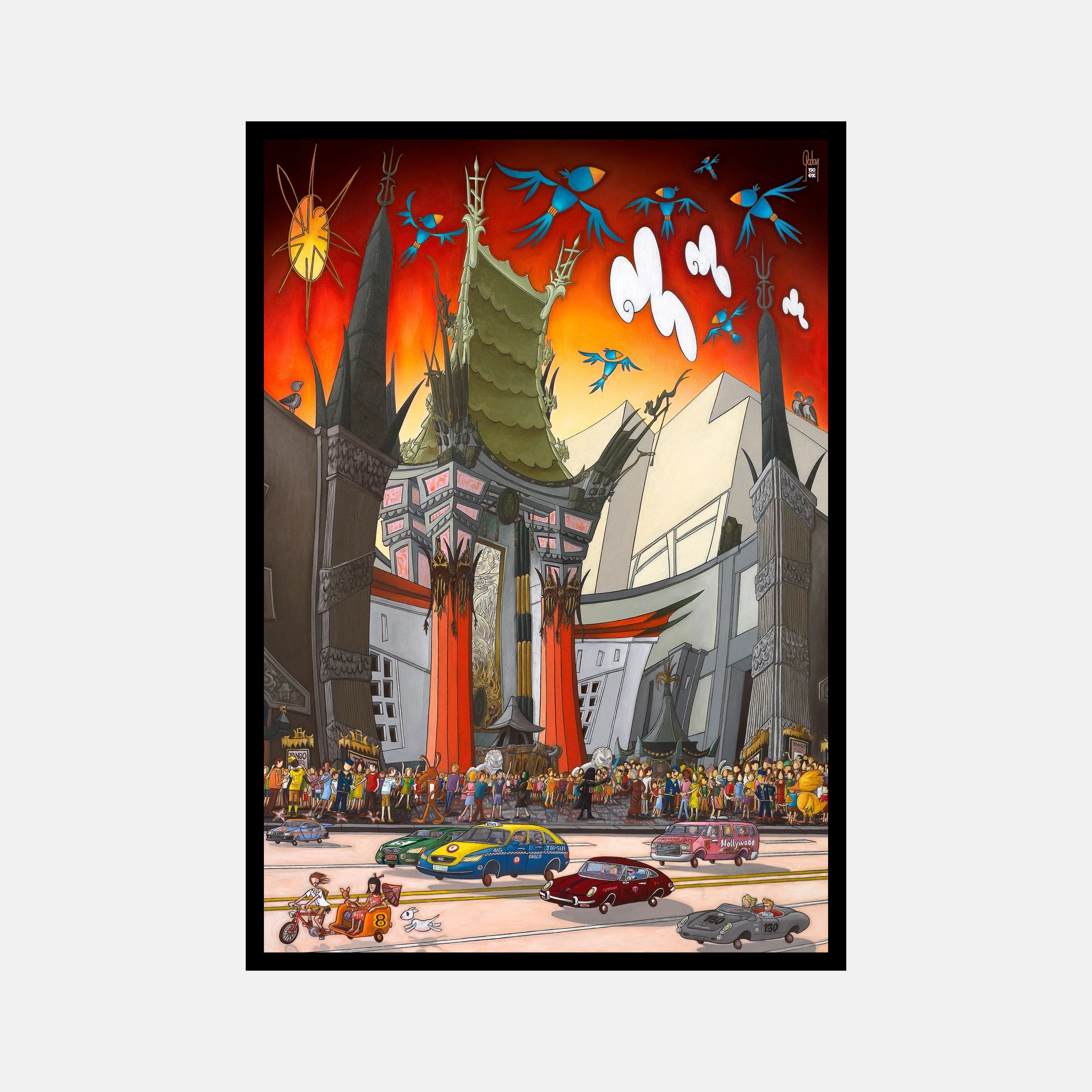 The dragonball run - Firework